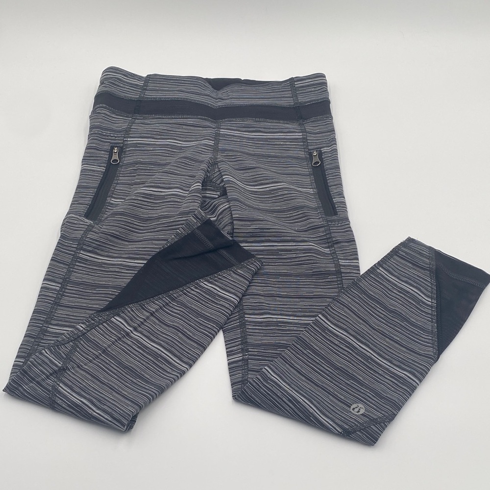 lululemon Inspire Tight 25” Hyperstripe Sz 4